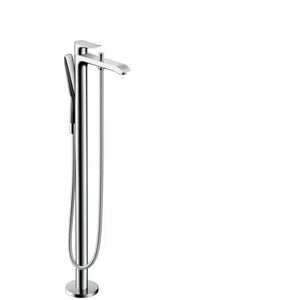 Metris Single Lever Bath Mixer Free Standing (Including Concealed Fittings 10452180 i-Box),Bathroom Mixers,Hansgrohe,Haji Gallery.