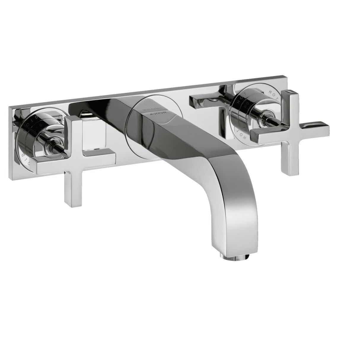 Haji Gallery,Axor,Axor Citterio 3-Hole Basin Mixer Cross Handles For Concealed With Spout 166 Mm Wall- Mounted,Bathroom Mixers.