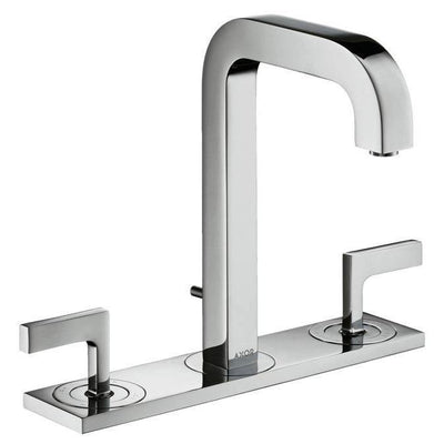 Haji Gallery,Axor,Axor Citterio 3-Hole Basin Mixer With Lever Handles.Spout 140 Mm And Plate,Bathroom Mixers.