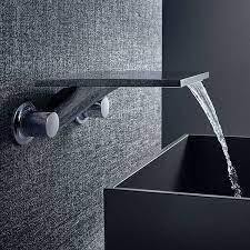 Haji Gallery,Axor,Axor Massaud 3-Hole Basin Mixer For Concealed With Spout 262 Mm Wall- Mounted,Bathroom Mixers.