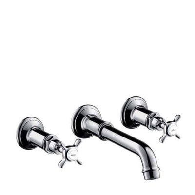 Haji Gallery,Axor,Axor Montreux 3-Hole Basin Mixer For Concealed Wall-Mounted With Cross Handle (Including Wall Fittings i-Box 10303180),Bathroom Mixers.