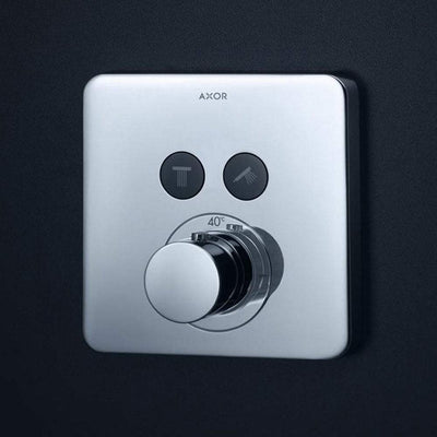 Haji Gallery,Axor,Axor Shower Select Thermostatic Concealed Finish Set With 2 Outlet (Including Concealed fittings 01800180 i-Box),Bathroom Mixers.