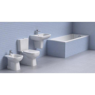 D-CODE Toilet "P" Trap 65Cm  White (Bowl Only),Sanitarywares,DURAVIT,Haji Gallery.