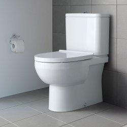 DURASTYLE BASIC Toilet Close-Coupled Rimless 36.5X65 Cm (Bowl Only),Sanitarywares,DURAVIT,Haji Gallery.