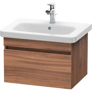 Durastyle Vanity Unit For Basin 232065 58 Cm - Natural Wall nut  (Furniture Unit Only - Basin To order Separate),Bathroom Cabinets,DURAVIT,Haji Gallery.