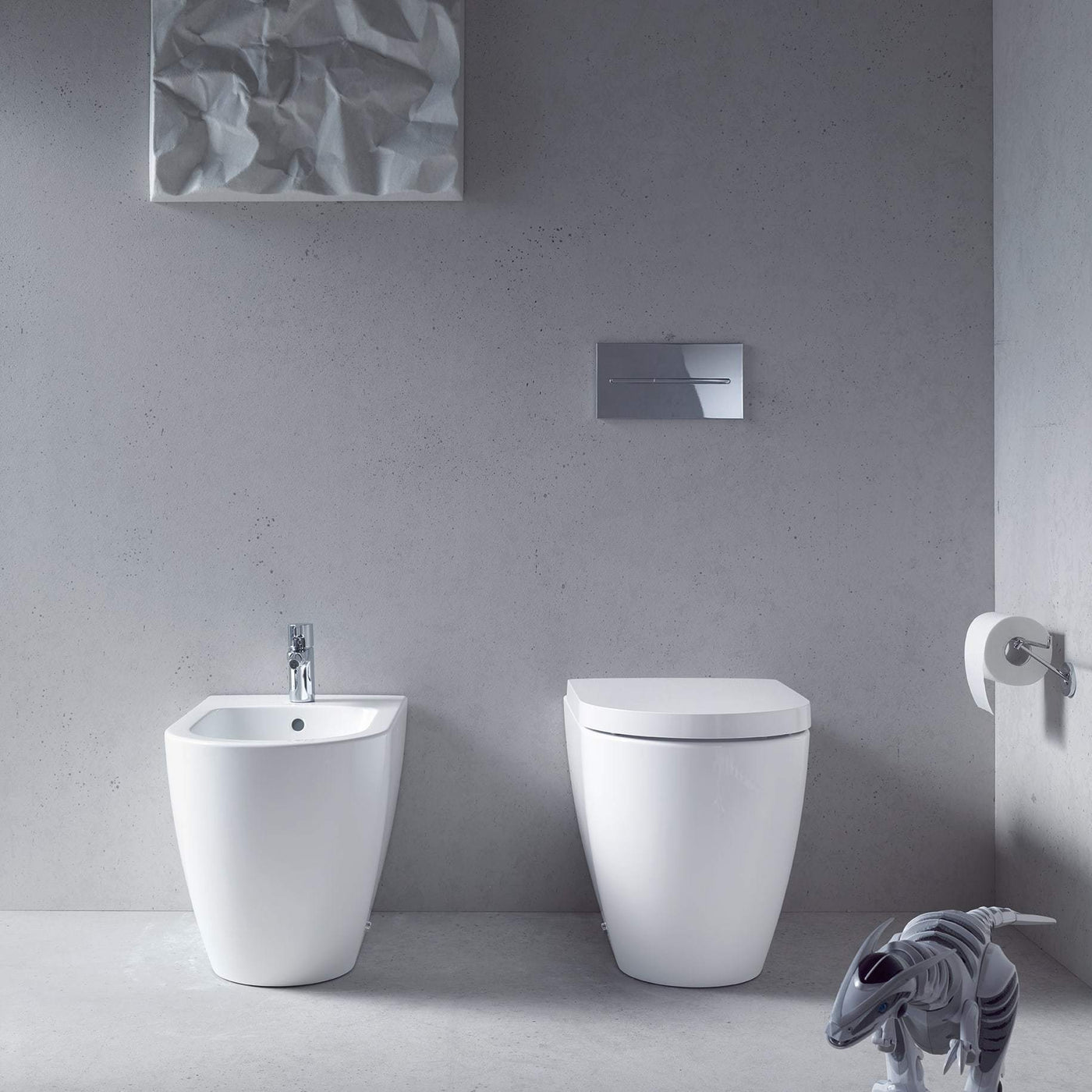ME by Starck Toilet Floor Standing 37X60 (Bowl Only),Sanitarywares,DURAVIT,Haji Gallery.