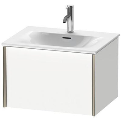 XViu Vanity unit wall-mounted 61 Cm For Basin 234463 - White Matt  (Furniture Unit Only - Basin To order Separate),Bathroom Cabinets,DURAVIT,Haji Gallery.