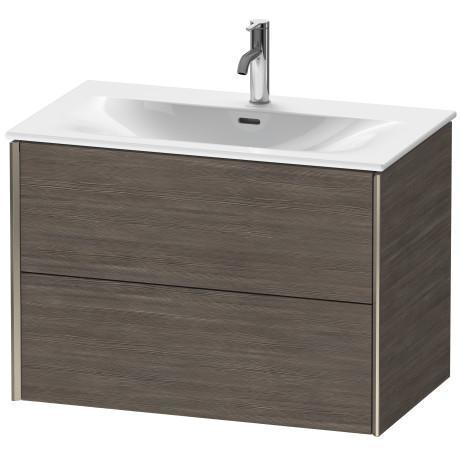 XViu Vanity unit wall-mounted 81 Cm For Basin 234483 - Pine Terra   (Furniture Unit Only - Basin To order Separate),Bathroom Cabinets,DURAVIT,Haji Gallery.