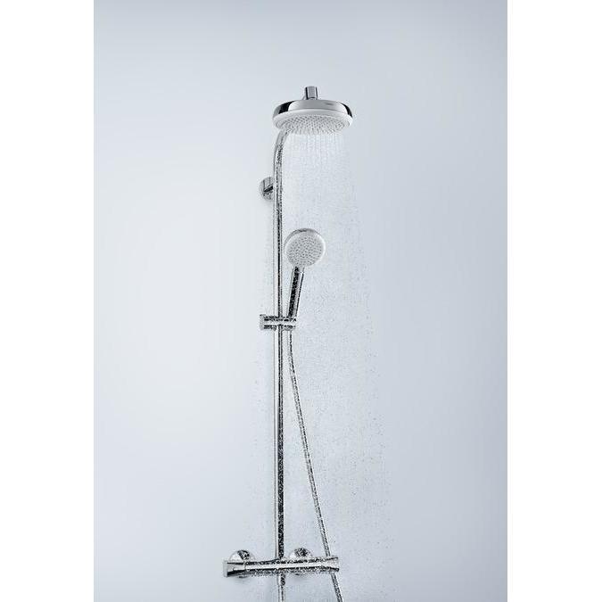 Haji Gallery,HANSGROHE,Crometta Shower Pipe 160 1jet With Thermostat,Showers.