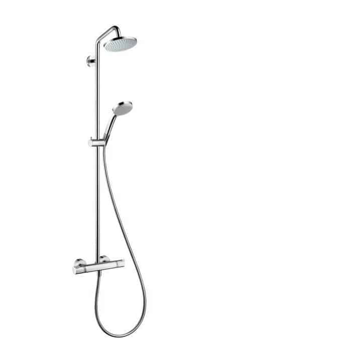 Haji Gallery,Hansgrohe,Croma Shower Pipe 160 1jet with Thermostat,Showers.