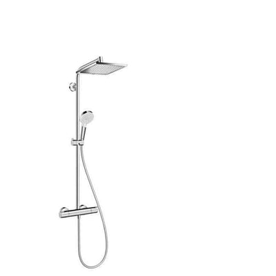 Haji Gallery,Hansgrohe,Crometta E Shower Pipe 240 1jet with Thermostat,Showers.