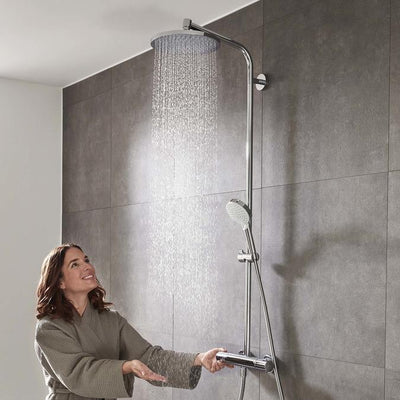 Haji Gallery,Hansgrohe,Crometta S Shower Pipe 240 1jet with Thermostat,Showers.
