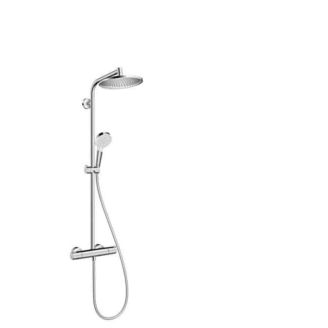 Haji Gallery,Hansgrohe,Crometta S Shower Pipe 240 1jet with Thermostat,Showers.