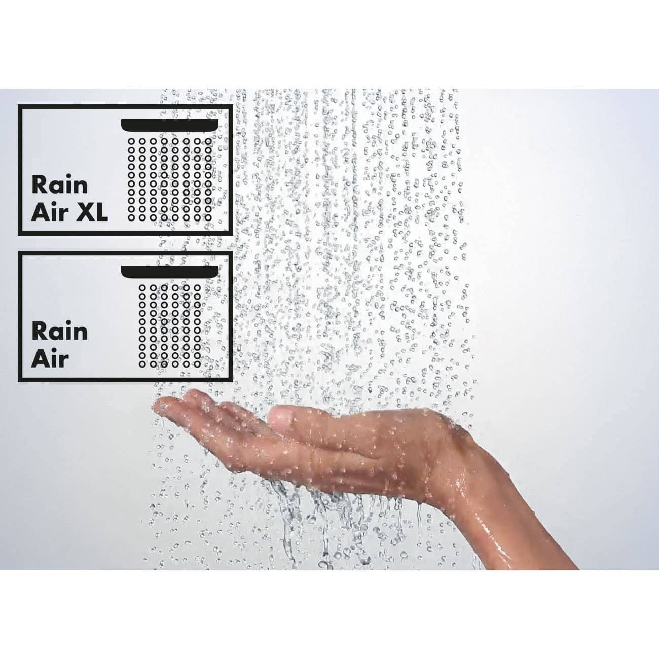 Raindance E 240 Air 1Jet Over Head Shower With Shower Arm 240 mm,Showers,Hansgrohe,Haji Gallery.
