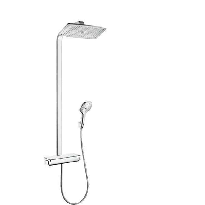 Raindance E Shower Pipe 360 1Jet With Thrmostat Over Head Shower Size 360X190Mmm,Showers,Hansgrohe,Haji Gallery.
