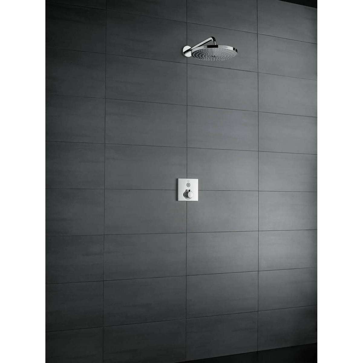 Shower Select Thermostatic Mixer For Concealed For 1 Outlet (Including Concealed fittings 01800180 i-Box),Bathroom Mixers,Hansgrohe,Haji Gallery.