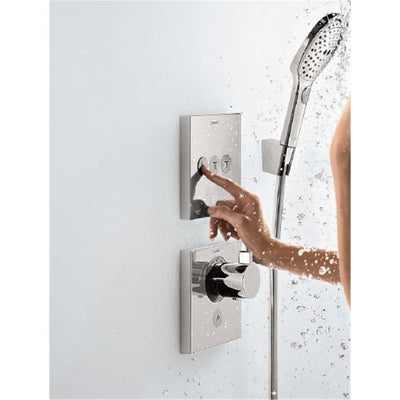 Shower Select Thermostatic Mixer Highflow For Concealed With 1 Outlet And Additional Outlet (Including Concealed fittings 01800180 i-Box),Bathroom Mixers,Hansgrohe,Haji Gallery.