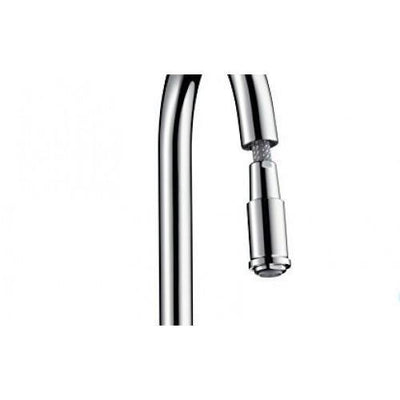 Talis M52 Single Lever 1-jet Kitchen Mixer 260 installation in front of a window, pull-out spout,Kitchen mixers,Hansgrohe,Haji Gallery.