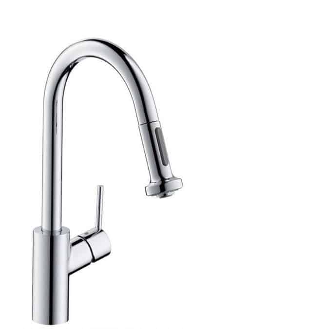 Talis M52 Single Lever Kitchen Mixer 220 With Pull-Out Spray,Kitchen mixers,Hansgrohe,Haji Gallery.