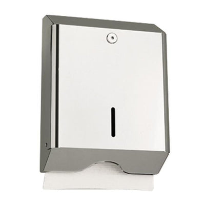 Haji Gallery,Sonia,Complimento Wall Mounted Paper Towel Dispenser - Polished Stainless Steel,Accessories.