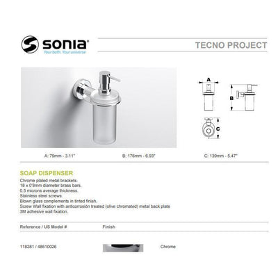 Techno Project Soap Dispenser,Accessories,Sonia,Haji Gallery.