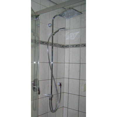 Haji Gallery,Hansgrohe,Crometta S Shower Pipe 240 1jet Eco-Smart 9 l/min - Reno (Square),Showers.