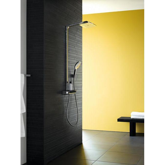 Raindance E Shower Pipe 360 1jet with Bath Thermostat,Showers,Hansgrohe,Haji Gallery.